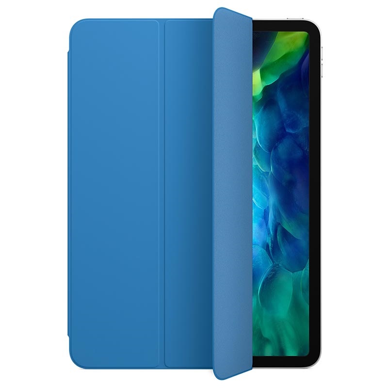 Bao Da iPad Pro 11 2021 Hít Lưng Smart Folio Cao Cấp với chất liệu da sịn mịn mền lưng hít kính máy, chức năng đóng tắt dể sử dụng